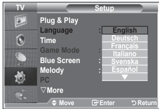 SAMSUNG LE26S81B - Choosing Your Language - 2