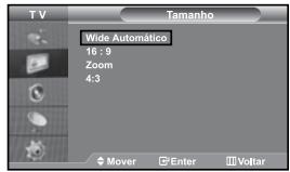 SAMSUNG LE27S71B - Seleccionar o tamanho da imagem - 1