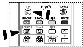 SAMSUNG LE27S71B - Bild-in-Bild-Funktion verwenden (PIP) - 2