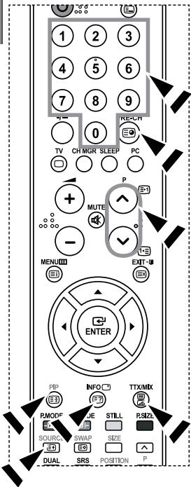 SAMSUNG LE27S71B - Anzeigen von Videotextinformationen - 2