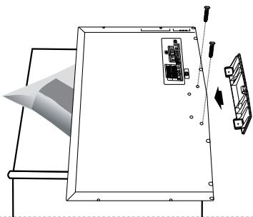 SAMSUNG LE27S71B - Instalar o kit de montagem na parede - 1