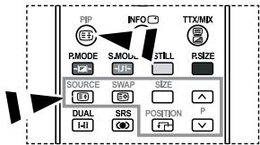 SAMSUNG LE27S71B - Visualizzazione dell'immagine nell'immagine (PIP) - 2