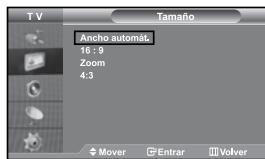SAMSUNG LE27S71B - Selección del Tamaño de la imagen - 1