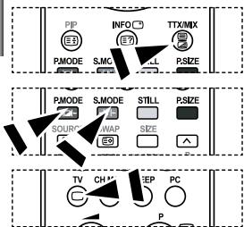 SAMSUNG LE27S71B - Uso de Fastext para seleccionar una página del teletexto - 1