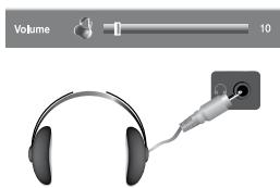 SAMSUNG LE27S71B - Collegamento delle cuffie di ascolto - 1