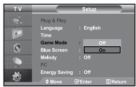SAMSUNG LE27S71B - Using Game Mode - 1