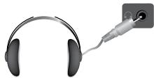 SAMSUNG LE27S71B - Vous pouvez connecter un casque à votre téléviseur, si vous souhaitez regarder un programme sur votre téléviseur sans déranger les autres personnes présentes dans la pièce. - 1