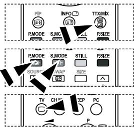SAMSUNG LE27S71B - Utilizar Fastext para seleccionar uma página de teletexto - 1