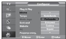SAMSUNG LE27S71B - Seleccionar o idioma - 1