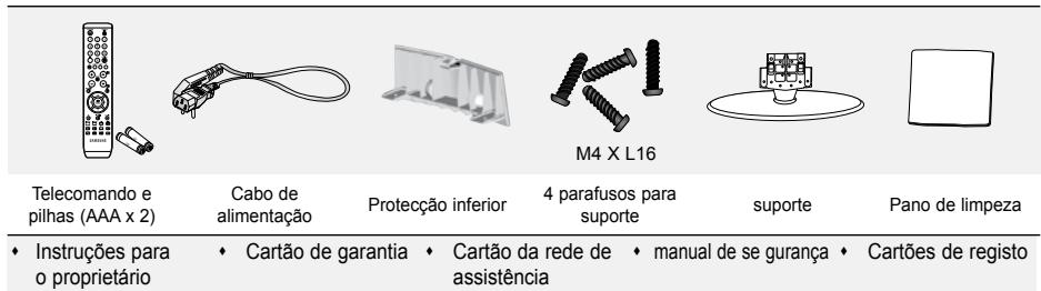 SAMSUNG LE27S71B - Lista de acessórios - 1