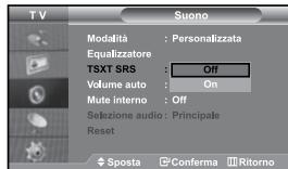 SAMSUNG LE27S71B - Impostazione di TruSurround XT (SRS TSXT) - 1