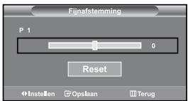 SAMSUNG LE27S71B - Kanalen nauwkeurig instellen - 1