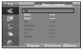 SAMSUNG LE27S71B - Selezione della sorgente - 1
