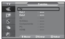 SAMSUNG LE27S71B - Selección de la fuente - 1