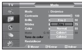 SAMSUNG LE27S71B - Cambio del tono del color - 1