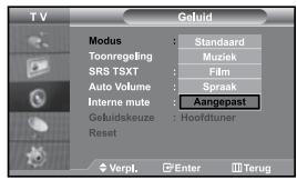 SAMSUNG LE27S71B - De geluidsstandaard wijzigen - 1