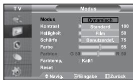 SAMSUNG LE27S71B - Bildstandard ändern - 1