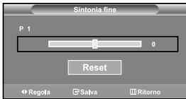 SAMSUNG LE27S71B - Ottimizzazione della sintonia dei canali - 1