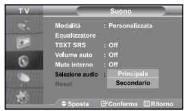 SAMSUNG LE27S71B - Ascolto dell'audio dell'immagine secondaria - 1