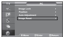 SAMSUNG LE27S71B - Adjusting the PC Screen Automatically (Auto Adjustment): - 1