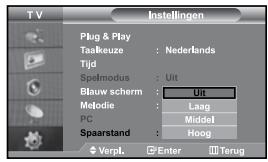 SAMSUNG LE27S71B - De functie spaarstand gebruiken - 1
