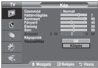 SAMSUNG LE32A330J1 - Visszatérhet a gyári képbeállítási alapértékekre. - 1