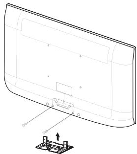 SAMSUNG LE32A330J1 - Anbringen der Wandhalterung - 1