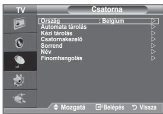 SAMSUNG LE32A330J1 - Csatornák automatikus tárolása - 1