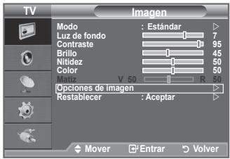 SAMSUNG LE32A330J1 - Configuración de las Opciones de la imagen - 1