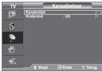 SAMSUNG LE32A330J1 - Met Kanaalbeheer kunt u eenvoudig kanalen vergrendelen of toevoegen. - 2