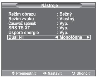 SAMSUNG LE32A330J1 - Výber zvukového režimu - 1