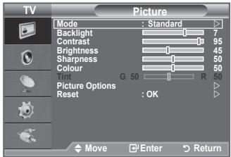 SAMSUNG LE32A330J1 - Viewing the Menus - 1