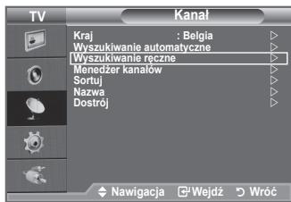 SAMSUNG LE32A330J1 - Ręczne programowanie kanałów - 1