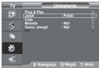 SAMSUNG LE32A330J1 - Wybieranie języka - 1