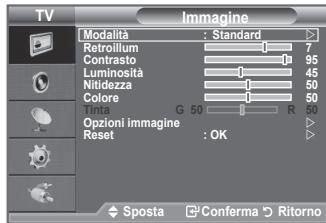 SAMSUNG LE32A330J1 - Visualizzazione dei menu - 1