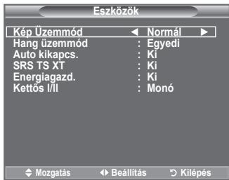 SAMSUNG LE32A330J1 - A TOOLS gomb használata - 1