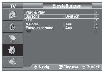 SAMSUNG LE32A330J1 - Sprache auswählen - 1