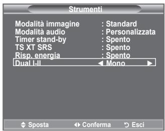 SAMSUNG LE32A330J1 - Selezione della modalità audio - 1