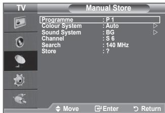 SAMSUNG LE32A330J1 - Storing Channels Automatically - 3
