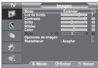 SAMSUNG LE32A330J1 - Visualización de los menús - 1