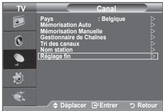 SAMSUNG LE32A330J1 - Utilisez la syntonisation précise pour régler manuellement un canal spécifique en vue d'une réception optimale. - 1