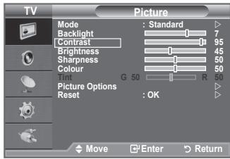 SAMSUNG LE32A330J1 - Your set has several settings which allow you to control picture quality. - 1