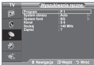 SAMSUNG LE32A330J1 - Ręczne programowanie kanałów - 2
