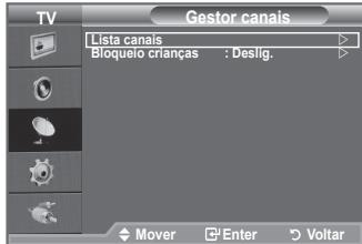SAMSUNG LE32A330J1 - O Gestor canais permite bloquear ou adicionar canais facilmente. - 2