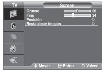SAMSUNG LE32A330J1 - Restablecer imagen - 5