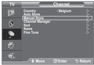 SAMSUNG LE32A330J1 - Channel mode - 1