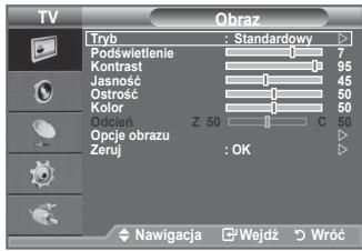 SAMSUNG LE32A330J1 - Przeglądanie menu - 1