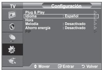 SAMSUNG LE32A330J1 - Elección del idioma - 1