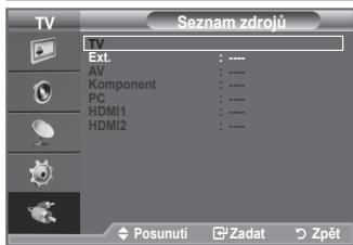 SAMSUNG LE32A330J1 - Výběr zdroje - 2