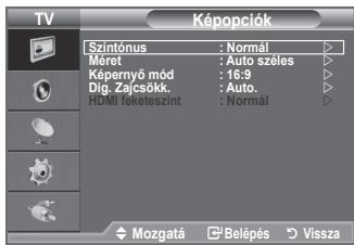 SAMSUNG LE32A330J1 - A képopció beállítása - 2